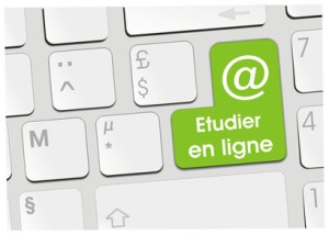 bouton étudier en ligne