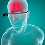 Google glass occhiali interattivi cervello anatomia